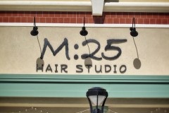 Sign for M:25 Hair Studio in Gulf Shores, AL by Modern Signs